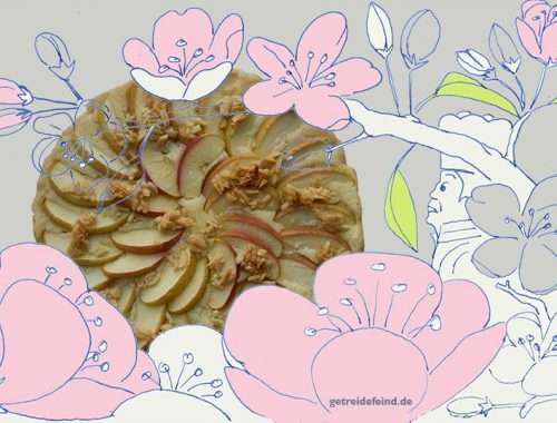Glutenfreie Apfeltarte