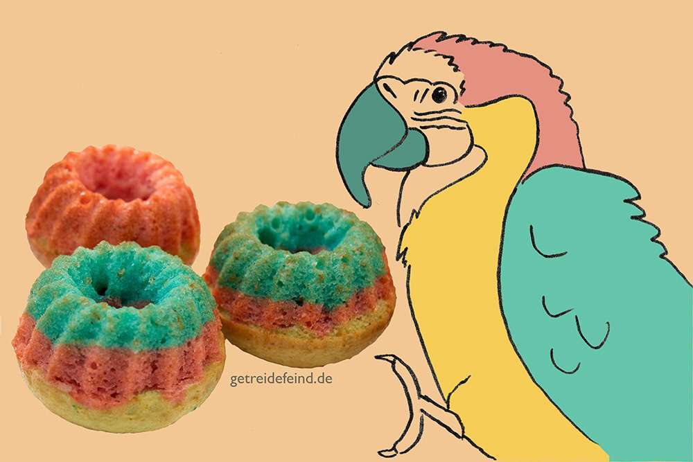 Glutenfreier Papageienkuchen Nicht Nur Fur Kinder Getreidefeind